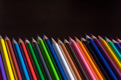 Free Images Pencil Line Macro Office Paint Colorful Close
