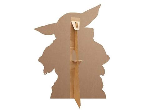 Grogu Baby Yoda Head Tilt The Mandalorian Lifesize Cardboard Etsy