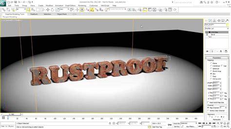 Animating Text In 3ds Max Part 1 Using Particles Youtube