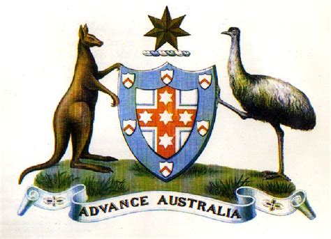 Герб на Австралия история описание и значение