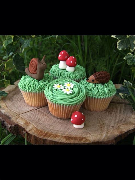 Woodland Cupcakes Enchanted Forest Cake Cupcake Cakes Special Cake