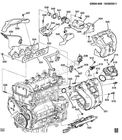 Gm Parts Diagrams With Part Numbers Chevy Chevy Equinox Pontiac