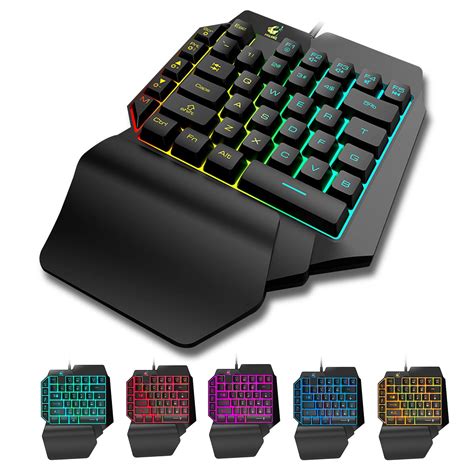 Eeekit One Hand Mechanical Gaming Keyboard Half Keyboard Small Gaming