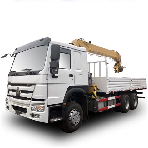 howo sino  cargo crane truck  ton telescopic boom truck mounted