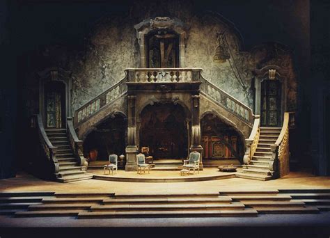 Gioachino Rossini La Cenerentola Scenic Design Set Design Theatre