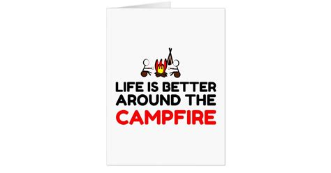 Around The Campfire Card Zazzle
