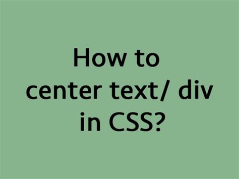 How To Center Text Div In Css Lena Design