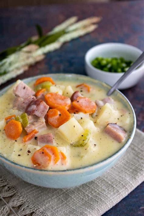 Ham And Potato Soup Crock Pot Simply Scrumptious Eats