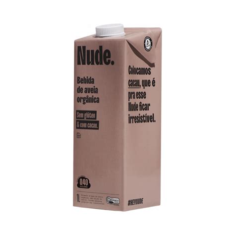 Leche De Avena Organica NUDE Sabor CACAO Libre De Gluten Ferniland