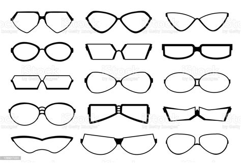 glasses design art silhouette eyewear and optical accessory medical