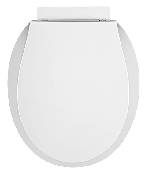 Libras Heavy Duty Round Front Soft Close Toilet Seat Cover Easy