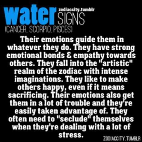 Cancer and scorpio enjoy buying things together and creating a comfortable living space: cancer pisces scorpio Zodiac Signs zodiaccity watersigns ...