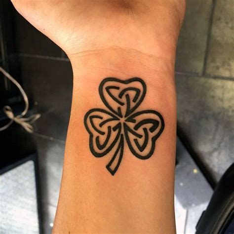 Celtic Knot Shamrock Tattoo