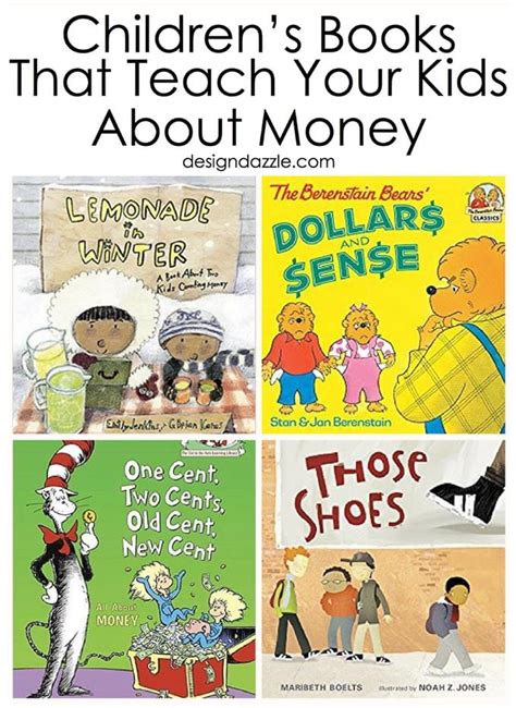 15 Childrens Books That Teach Your Kids About Money Design Dazzle
