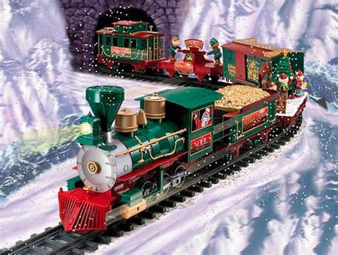 Train Sets That Go Around Christmas Tree