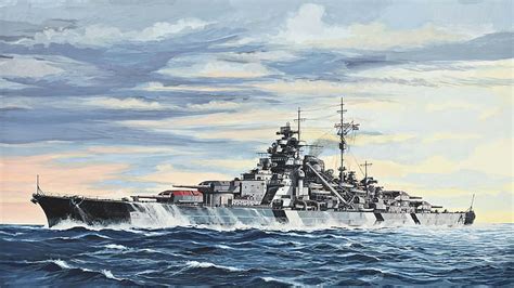 Amazing D Graphics Of Battleship Bismarck Model Warships Bismarck My