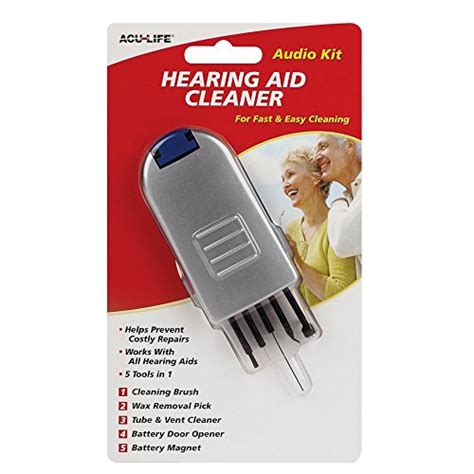 Acu Life 5 In 1 Hearing Aid Cleaning Kit Import It All