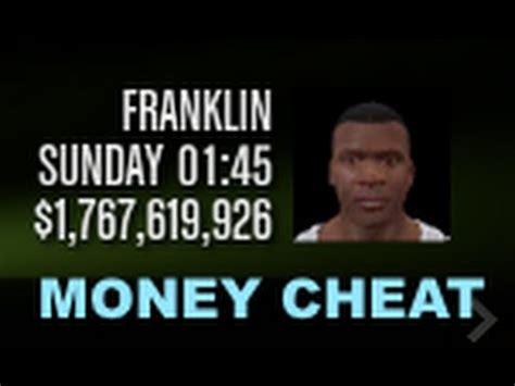 The best thing about this list of. GTA 5 MONEY CHEAT for PC - YouTube