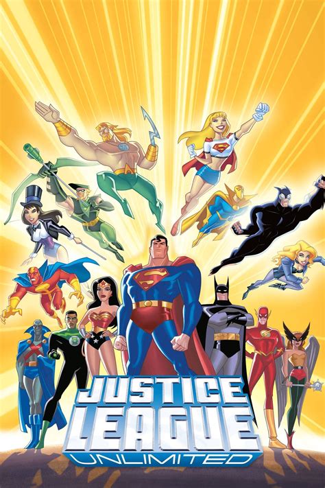 Justice League Unlimited Tv Series 2004 2006 Posters — The Movie