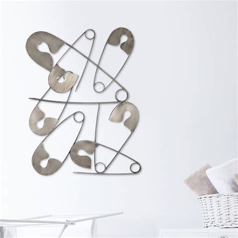 17 Stories Safety Pins Wall Décor Wayfair