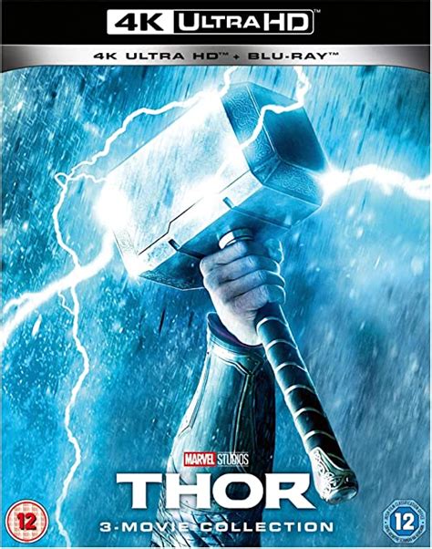 Thor Trilogy 4k Uhd Blu Ray Marvel Studios Thor 3 Movie Collection