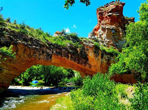 Ayres Natural Bridge Monument Photograph By Ladonna Mccray Fine Art