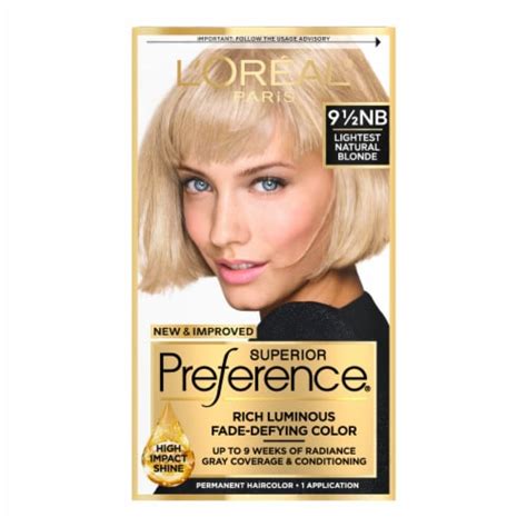 L Oreal Paris Superior Preference 9 5NB Lightest Natural Blonde