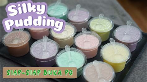 Bikin Puyo Puding Kw Dari Rumah Resep Silky Puding Youtube