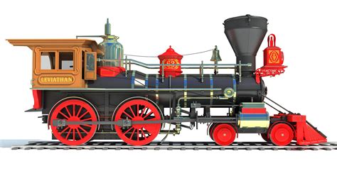 Steam Locomotive Leviathan Train 3d Models 3d Horse