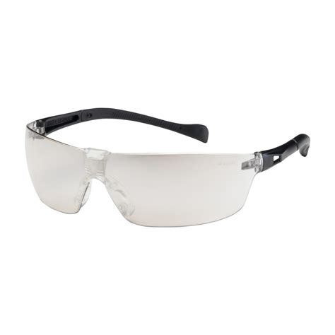Protective Industrial Products 250 Mt 10075 Rimless Safety Glasses With Black Temple I O Lens