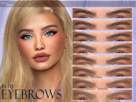 Sims 4 Cc Custom Content Eyebrows The Sims Resource Sims4 Images And