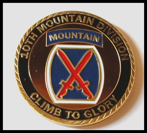 Us Army 10th Mountain Division Climb To Glory Military