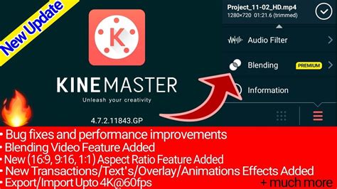 Kinemaster Pro Latest Update Kinemaster Pro New Version 2018 Features