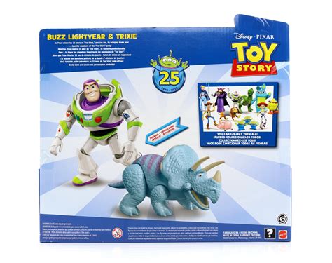 Dan The Pixar Fan Toy Story Buzz Lightyear And Trixie 7 Action Figure
