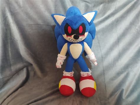 This Is A Sample Of The Plush Sonic Sonic Exe Etsy
