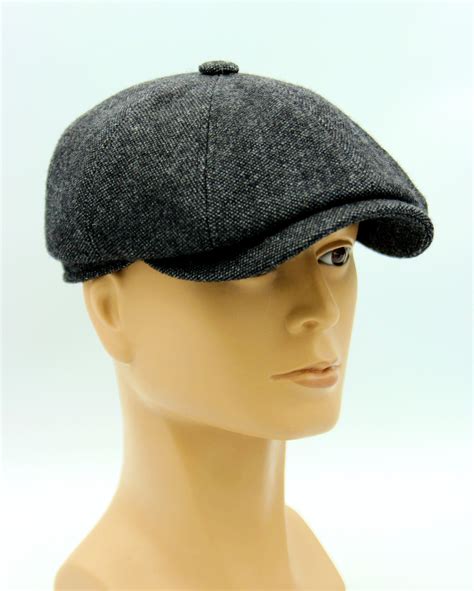 Vintage Hat Man Gatsby Hat Baker Boy Hat Newsboy Cap Flat Etsy Flat