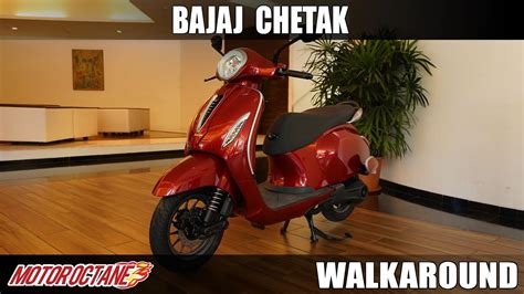 Both the scooters have a reverse mode. 2020 Bajaj Chetak Electric Scooter Detailed Walkaround ...