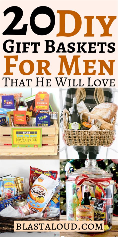 20 Creative And Fun DIY Gift Baskets For Men That You Cannot Go Wrong