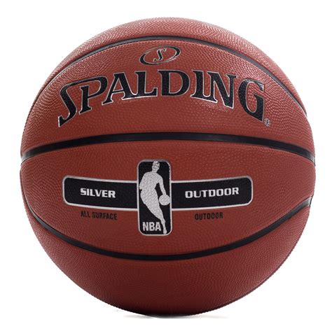 Buy Spalding Nba Silver Copmposite Rubber Outdoor Basketball Brown 7