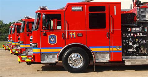 Four New Fire Trucks Delivered For Molino Ensley And Two Other