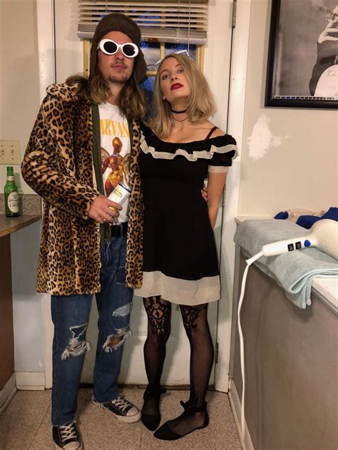 Kurt Cobain And Courtney Love Costume Halloween Outfits Horror