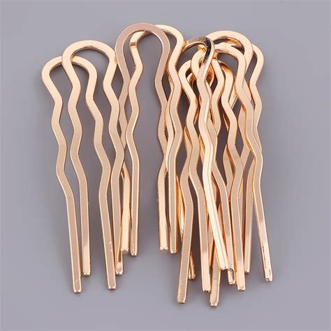 Buy 510pc Wave U Shaped Hair Pins Clips Bridal Styling Tool 72x15cm At Affordable Prices