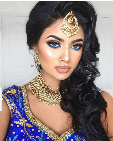 Follow Xoka For More Awesome Pins Indian Makeup Looks Indian Wedding Makeup Wedding Day