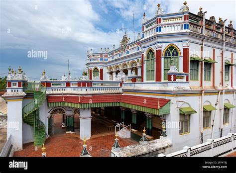 Kanadukathan Palace At Karaikkudi In Kanadukathan In The Tamil Nadu Region Of Southern India