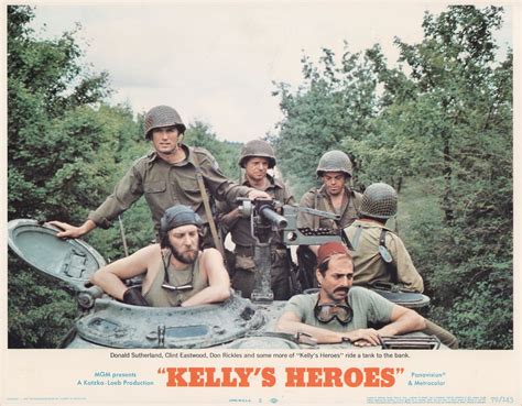 Kellys Heroes Original 1970 Us Scene Card Posteritati Movie Poster