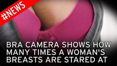 copping an eyeful secret cleavage cam shows how many times your boobs are stared at a day
