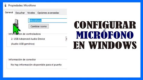 🎤 Cómo Configurar El MicrÓfono En Windows Correctamente Tutorial