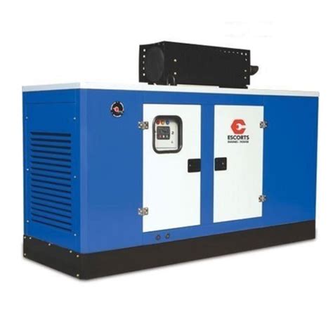62 5 kva escort soundless generator at rs 210000 piece escorts diesel generator in agra id