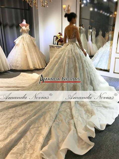 amanda novias high quality custom made wedding dress 2021 design luxur amandanoviasdress