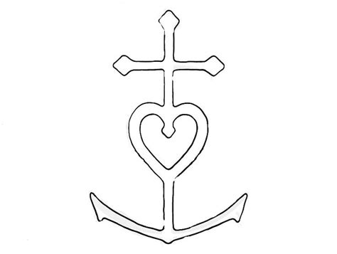 22 Best Faith Hope Love Tattoo Anchor Color Images On Pinterest